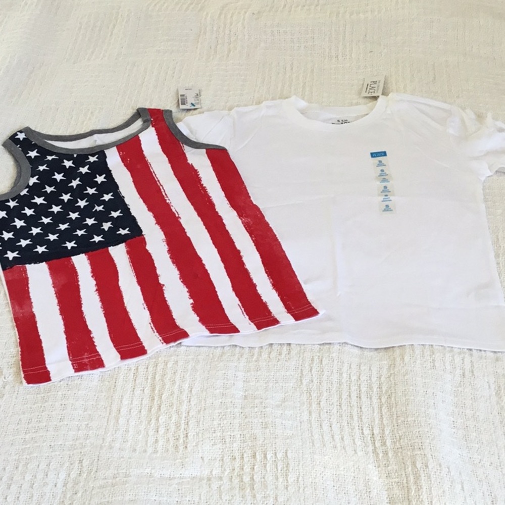 NWT boys size 5-6, two shirts